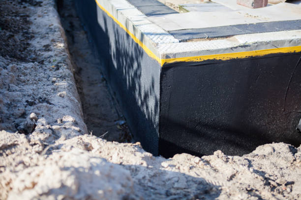 Residential Waterproofing installation at a Mount Gilead, NC home by SJ Waterproofing Pros